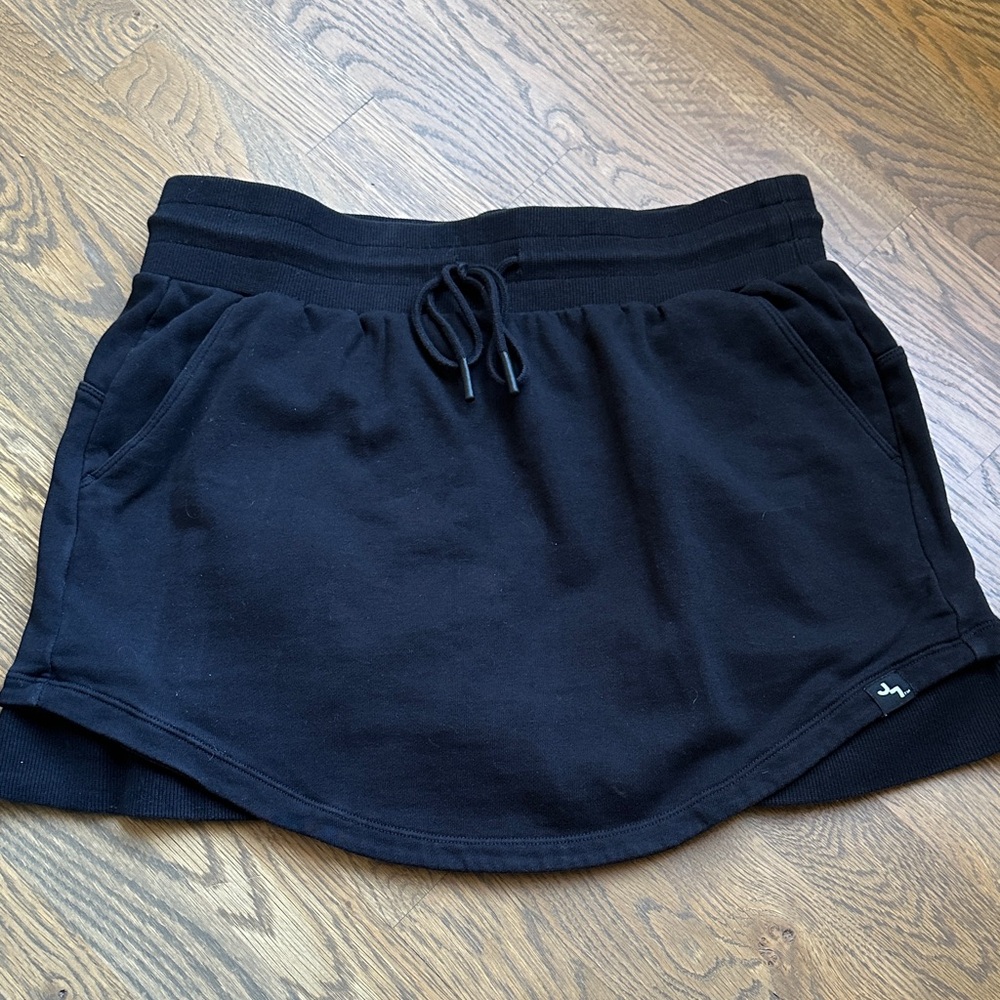 JoyLab Black Mini Skirt with Drawstring Waist size medium